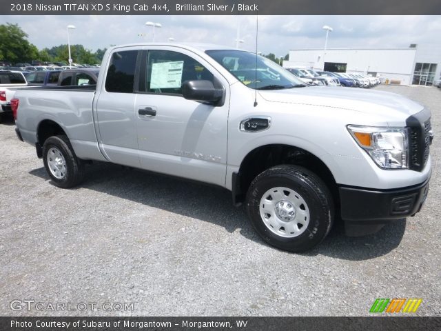 2018 Nissan TITAN XD S King Cab 4x4 in Brilliant Silver