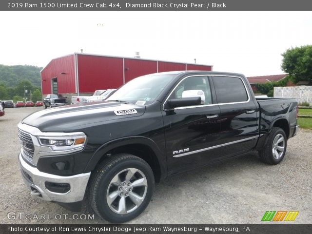 2019 Ram 1500 Limited Crew Cab 4x4 in Diamond Black Crystal Pearl