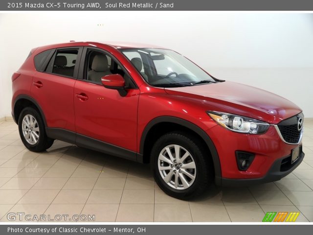 2015 Mazda CX-5 Touring AWD in Soul Red Metallic