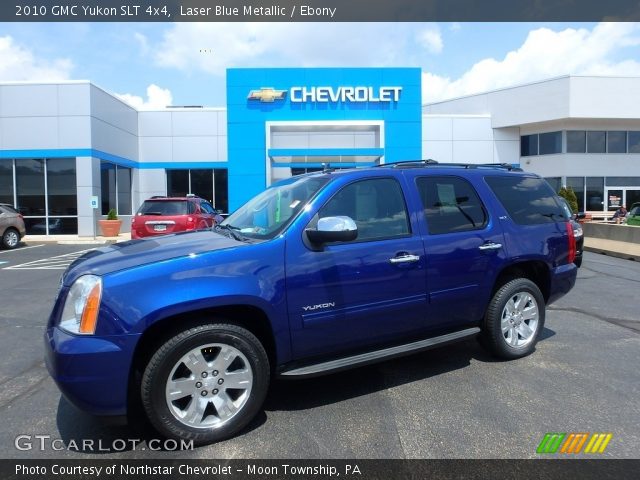 2010 GMC Yukon SLT 4x4 in Laser Blue Metallic