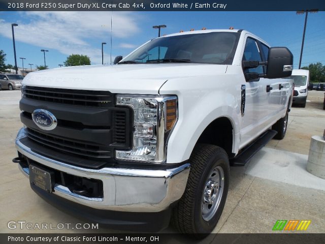 2018 Ford F250 Super Duty XL Crew Cab 4x4 in Oxford White