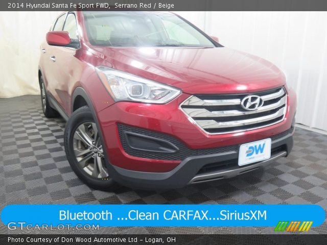 2014 Hyundai Santa Fe Sport FWD in Serrano Red