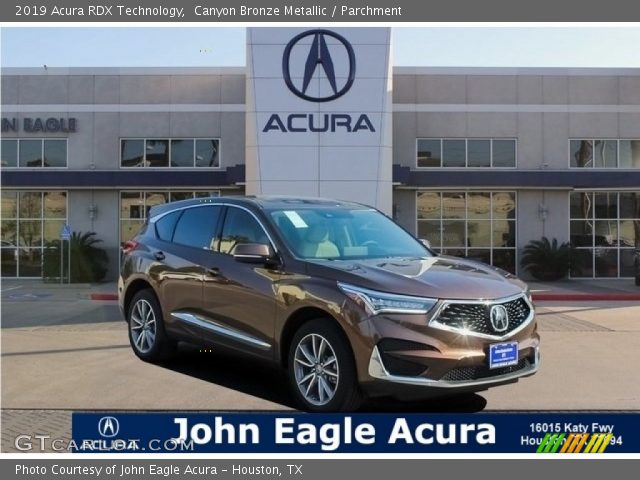2019 Acura RDX Technology in Canyon Bronze Metallic