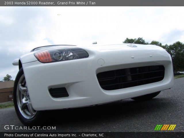 2003 Honda S2000 Roadster in Grand Prix White