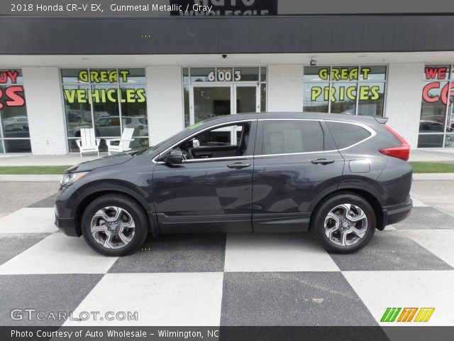 2018 Honda CR-V EX in Gunmetal Metallic