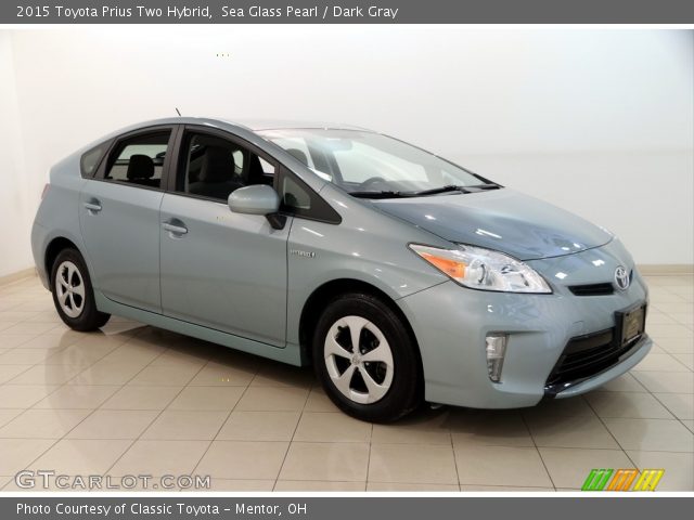 2015 Toyota Prius Two Hybrid in Sea Glass Pearl