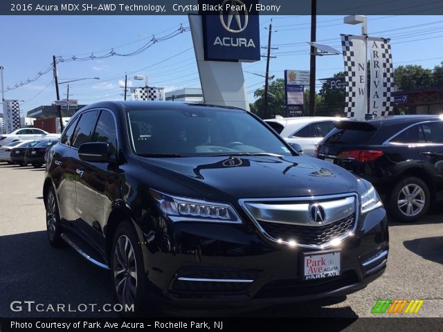 2016 Acura MDX SH-AWD Technology in Crystal Black Pearl