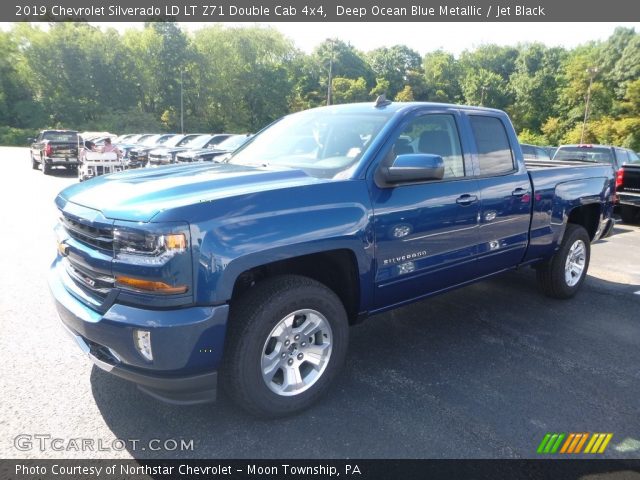 2019 Chevrolet Silverado LD LT Z71 Double Cab 4x4 in Deep Ocean Blue Metallic