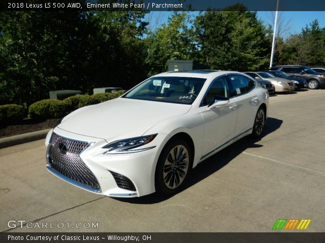 2018 Lexus LS 500 AWD in Eminent White Pearl