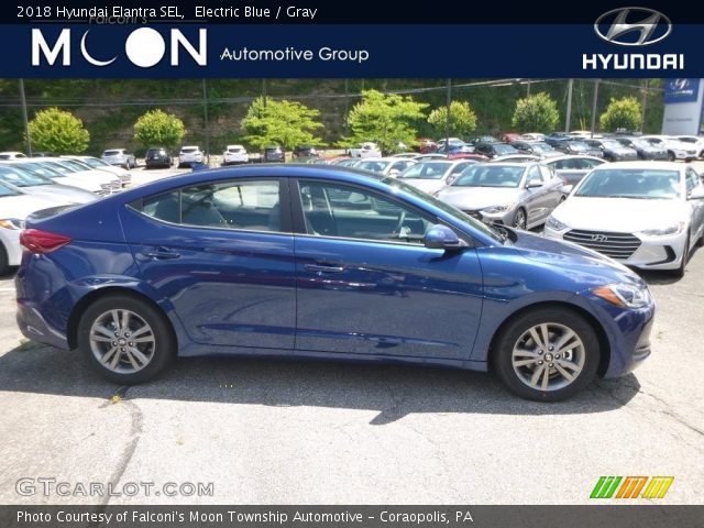 2018 Hyundai Elantra SEL in Electric Blue