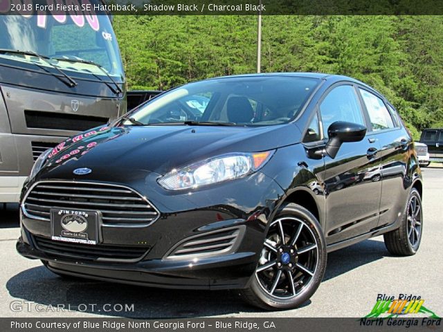 2018 Ford Fiesta SE Hatchback in Shadow Black