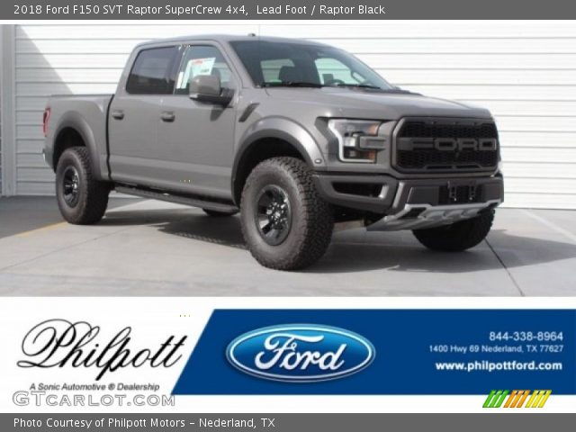 2018 Ford F150 SVT Raptor SuperCrew 4x4 in Lead Foot