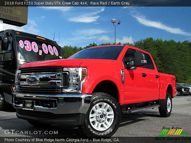 2018 Ford F250 Super Duty STX Crew Cab 4x4 in Race Red