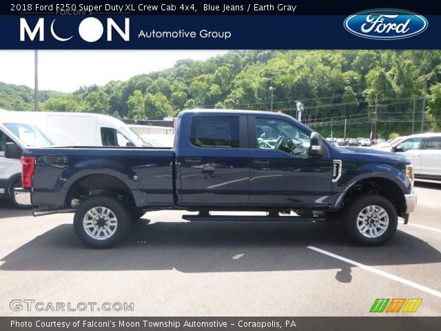2018 Ford F250 Super Duty XL Crew Cab 4x4 in Blue Jeans