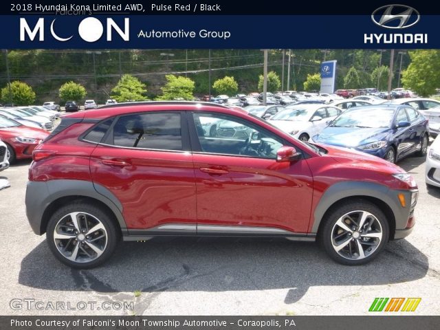 2018 Hyundai Kona Limited AWD in Pulse Red