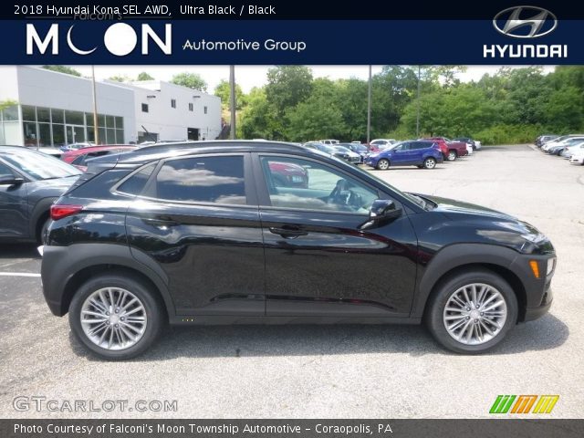 2018 Hyundai Kona SEL AWD in Ultra Black