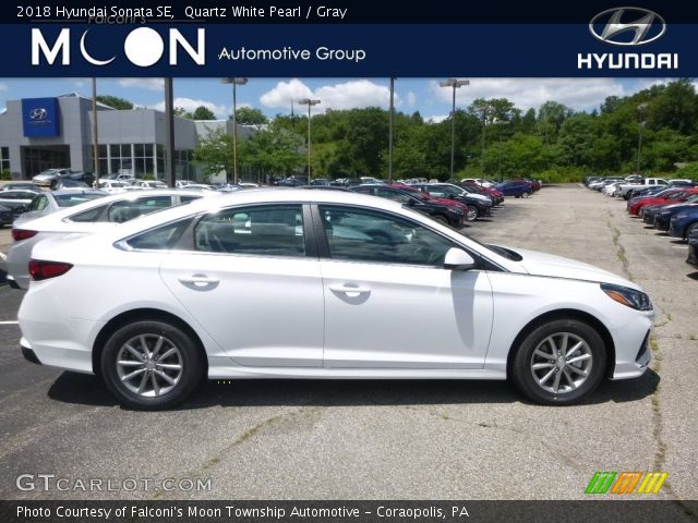 2018 Hyundai Sonata SE in Quartz White Pearl