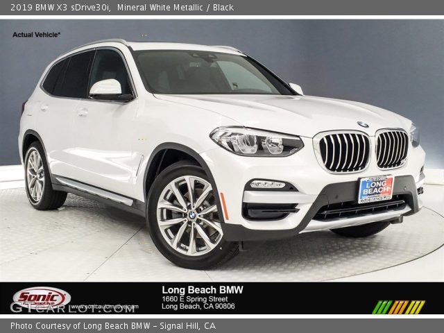 2019 BMW X3 sDrive30i in Mineral White Metallic