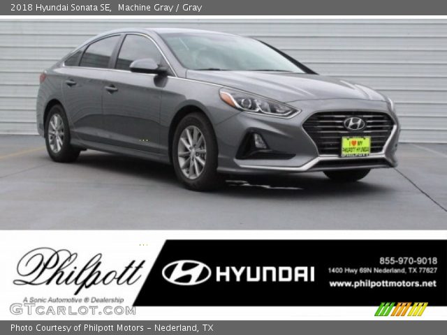 2018 Hyundai Sonata SE in Machine Gray