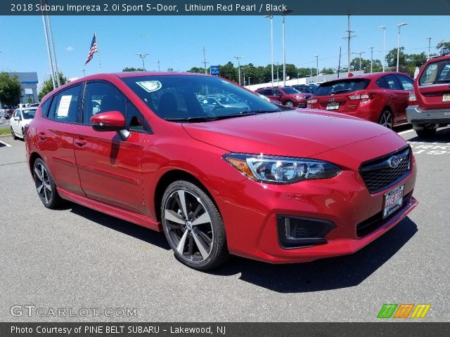 2018 Subaru Impreza 2.0i Sport 5-Door in Lithium Red Pearl
