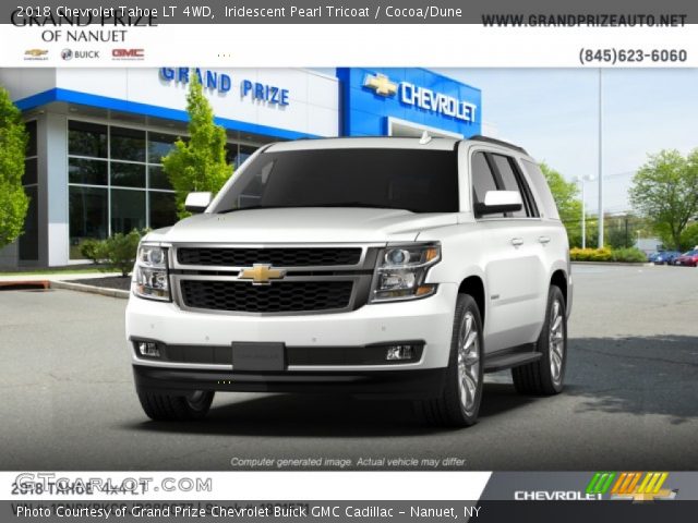 2018 Chevrolet Tahoe LT 4WD in Iridescent Pearl Tricoat