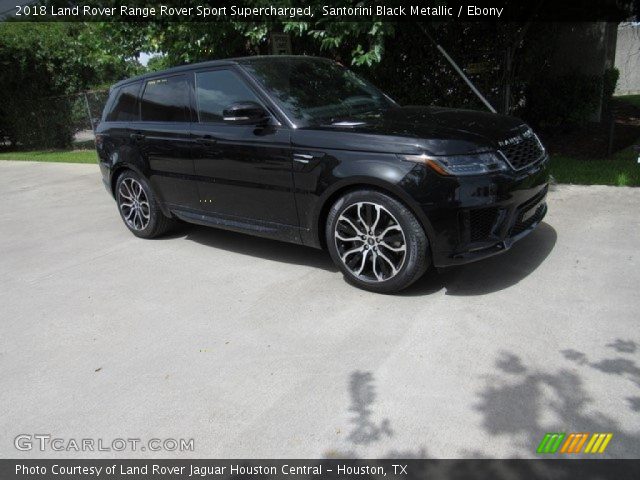 2018 Land Rover Range Rover Sport Supercharged in Santorini Black Metallic