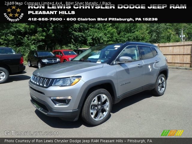 2018 Jeep Compass Limited 4x4 in Billet Silver Metallic