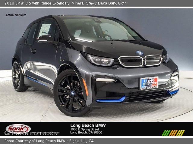 2018 BMW i3 S with Range Extender in Mineral Grey