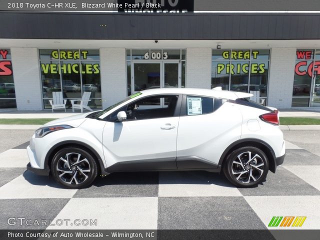 2018 Toyota C-HR XLE in Blizzard White Pearl