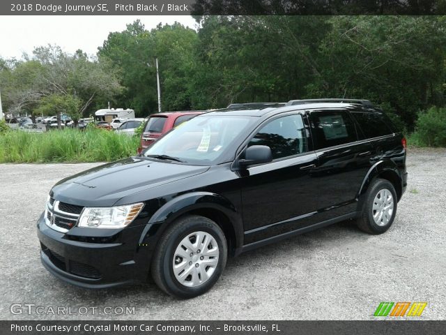 2018 Dodge Journey SE in Pitch Black