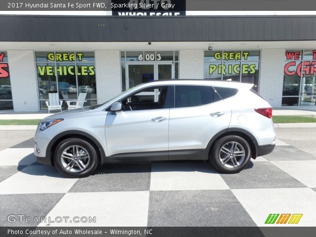 2017 Hyundai Santa Fe Sport FWD in Sparkling Silver