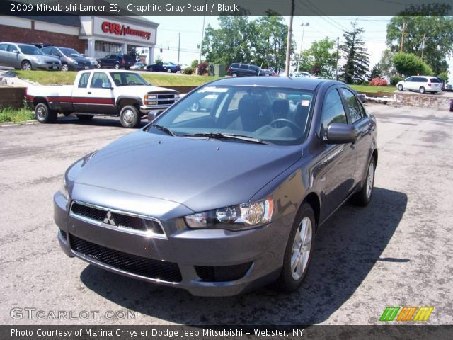 2009 Mitsubishi Lancer ES in Graphite Gray Pearl