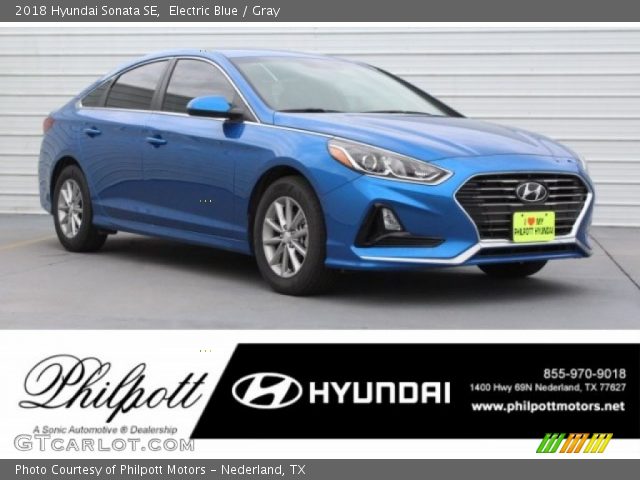 2018 Hyundai Sonata SE in Electric Blue