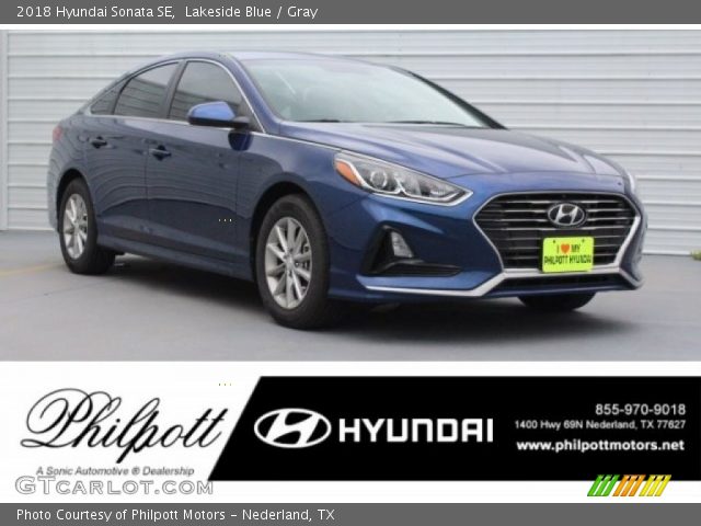 2018 Hyundai Sonata SE in Lakeside Blue