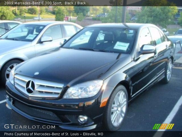 2009 Mercedes-Benz C 300 Sport in Black