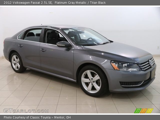 2012 Volkswagen Passat 2.5L SE in Platinum Gray Metallic