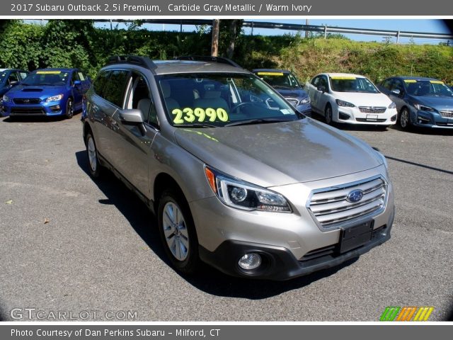 2017 Subaru Outback 2.5i Premium in Carbide Gray Metallic