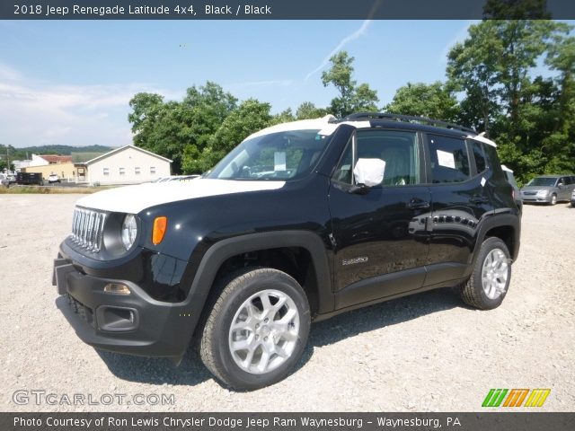 2018 Jeep Renegade Latitude 4x4 in Black