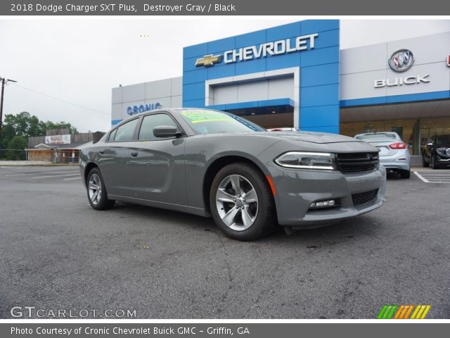 2018 Dodge Charger SXT Plus in Destroyer Gray