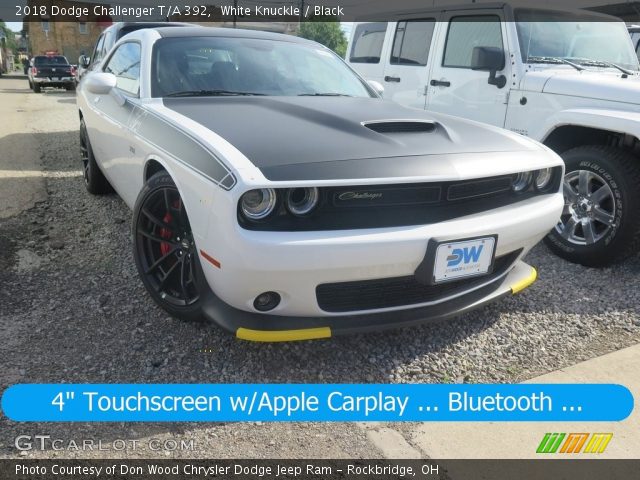 2018 Dodge Challenger T/A 392 in White Knuckle