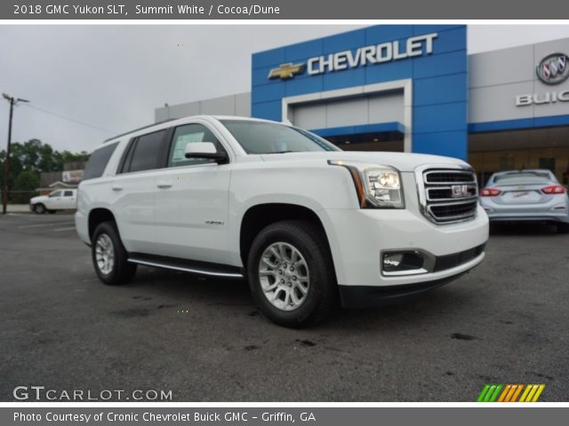 2018 GMC Yukon SLT in Summit White