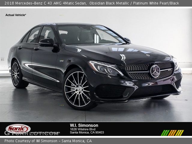 2018 Mercedes-Benz C 43 AMG 4Matic Sedan in Obsidian Black Metallic