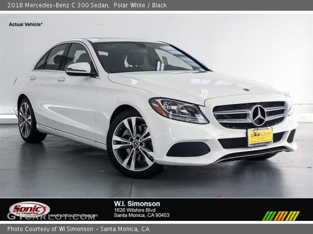 2018 Mercedes-Benz C 300 Sedan in Polar White