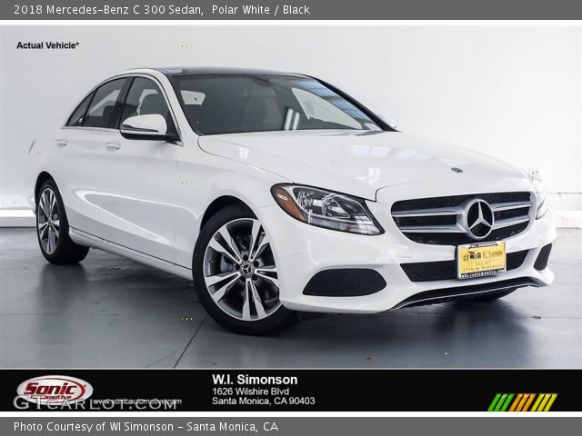 2018 Mercedes-Benz C 300 Sedan in Polar White