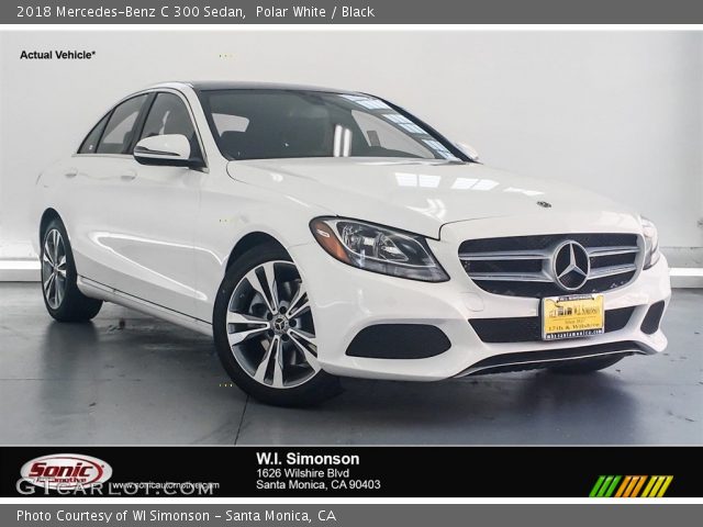 2018 Mercedes-Benz C 300 Sedan in Polar White