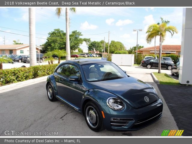 2018 Volkswagen Beetle Coast in Deep Sea Teal Metallic