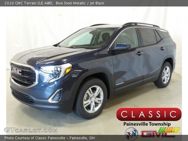 2019 GMC Terrain SLE AWD in Blue Steel Metallic