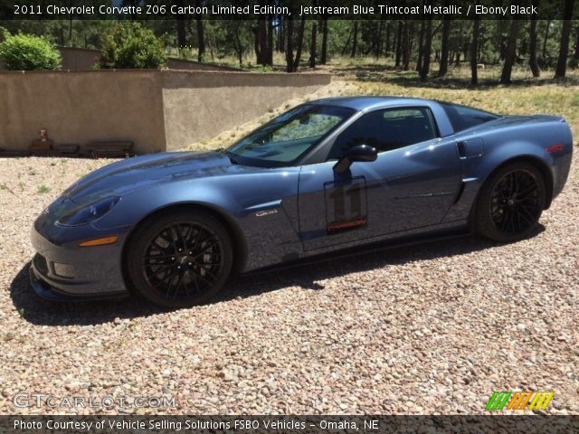 2011 Chevrolet Corvette Z06 Carbon Limited Edition in Jetstream Blue Tintcoat Metallic