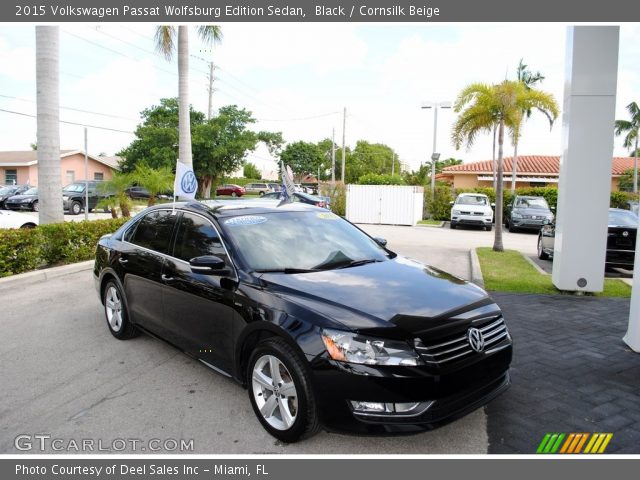 2015 Volkswagen Passat Wolfsburg Edition Sedan in Black