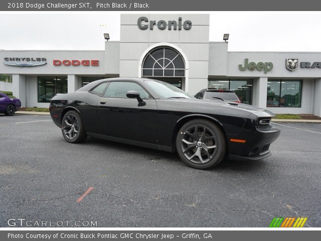 2018 Dodge Challenger SXT in Pitch Black